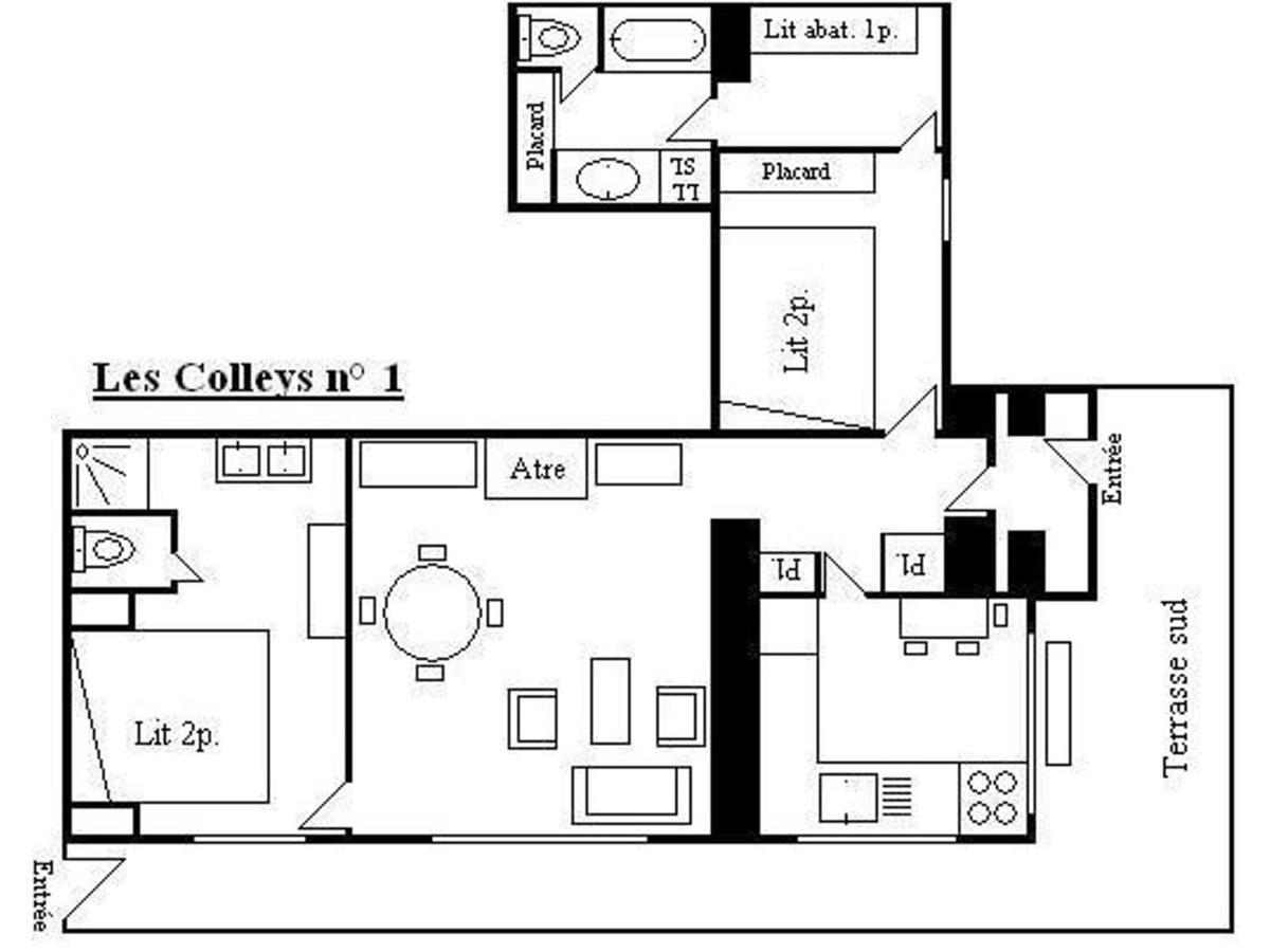Appartement Cosy Avec Cheminee, Terrasse Et Parking, Proche Pistes Et Commerces - Meribel - Fr-1-180-552 Exterior photo